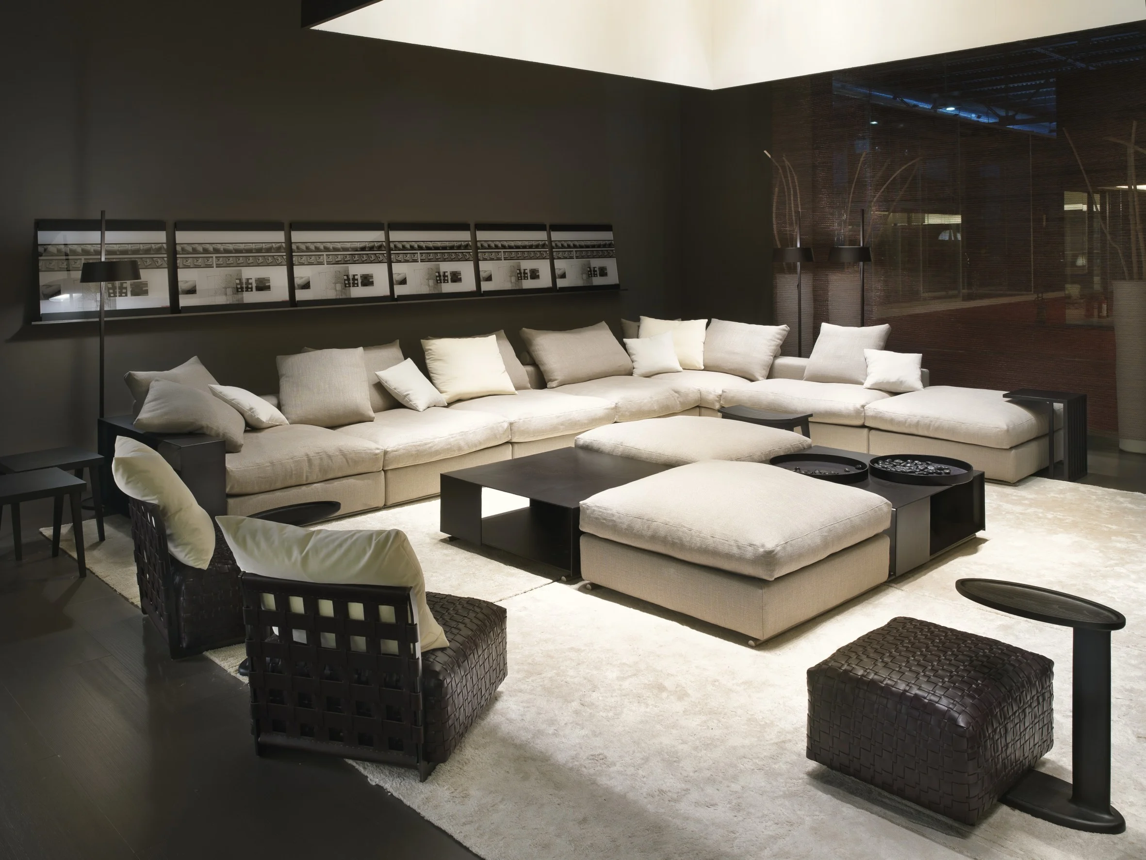 Flexform groundpiece диван